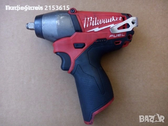 Milwaukee M12 12V 3/8 Ударен Гайковерт Безчетков Оригинален 2454-20, снимка 2 - Други инструменти - 52855550