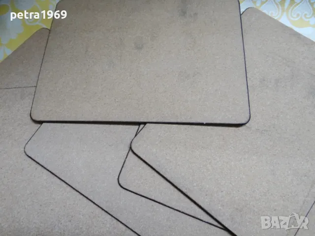 Английски подложки за чинии с корков гръб, снимка 12 - Аксесоари за кухня - 49110217