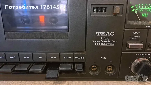 Класически клавишен дек TEAC A-103, снимка 14 - Декове - 48846944