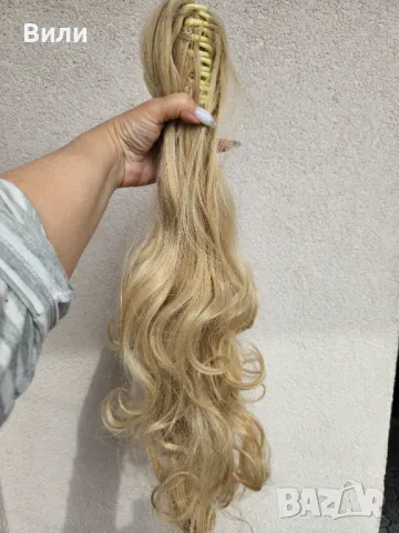 Руси опашки 56 см, снимка 4 - Аксесоари за коса - 50202858