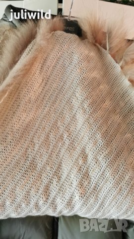 Лисица каскадна, яке естествена кожа, промо 50%, снимка 3 - Якета - 43370433