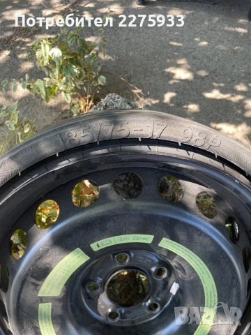 Резервна гума, снимка 4 - Гуми и джанти - 51370864