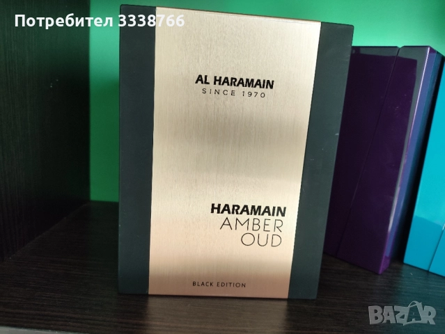 Al Haramain Amber Black edition мъжки арабски парфюм 60 мл