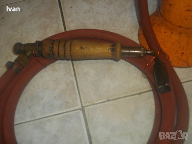 Немска Газова Горелка Пропан-Бутан-С Бутилка/Маркуч/Редуцир Вентил-HASMI-Старо Качество-Отлична, снимка 16 - Други инструменти - 43627910