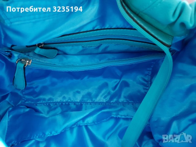 Тюркоазена чанта, снимка 4 - Чанти - 35238439