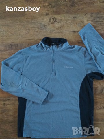 Columbia Men's Hart Mountain II Half Zip - страхотна мъжка блуза УГОЛЕМЕНА, снимка 5 - Спортни дрехи, екипи - 39164342