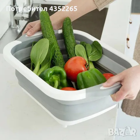 Многофункционална сгъваема дъска за рязане 