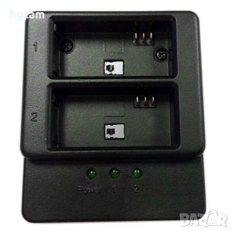 Двойно зарядно устройство Pro Version за батерии за GoPro Hero 3/3+, снимка 3 - Батерии, зарядни - 27787726
