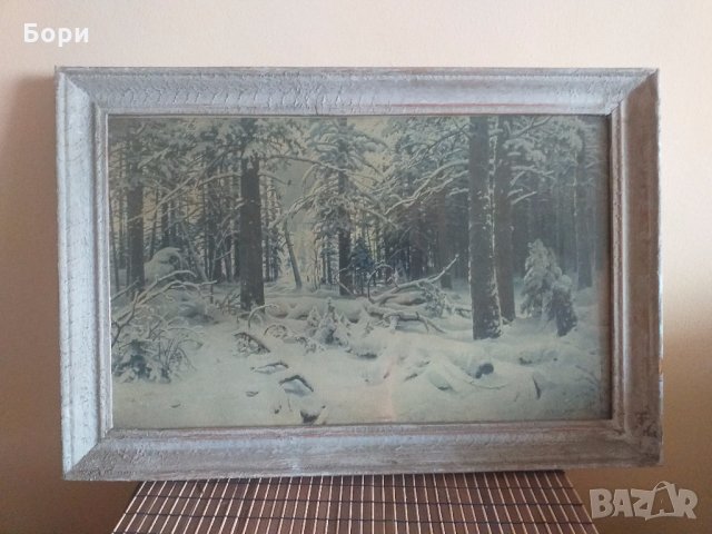 Картина в дървена рамка 42/61/3 см, снимка 2 - Картини - 27629462