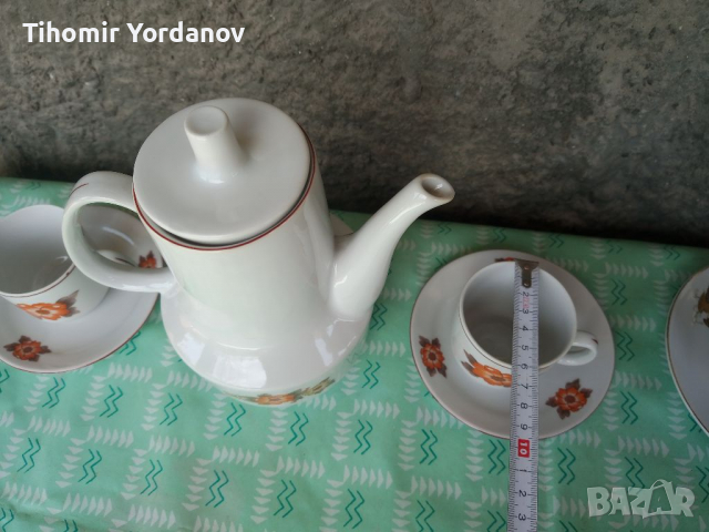 Порцелан Бг,кана, чаши., снимка 11 - Сервизи - 36387610