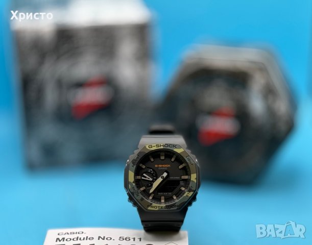 НОВ!!! Мъжки часовник Casio G-SHOCK GA-2100SU, снимка 3 - Мъжки - 43579667