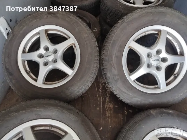 16 цола 5х114,3 джанти с гуми, снимка 3 - Гуми и джанти - 48857468