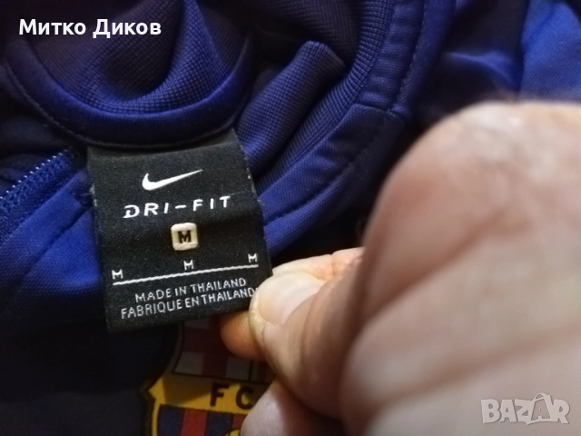 Комплект горно и долно маркови на Найк на Барселона размер М, снимка 5 - Футбол - 52054600