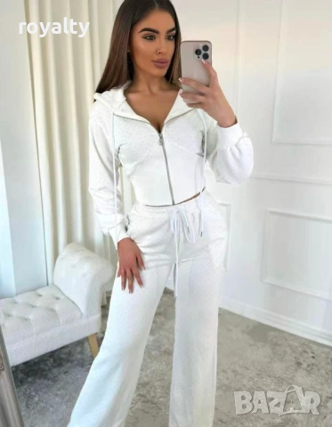 Бял Дамски Комплект 