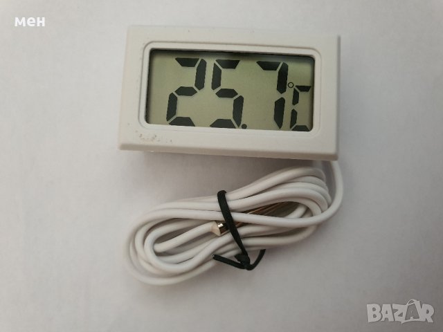 LCD Термометър за вграждане -50 до +110 °C
