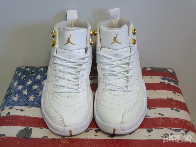 JORDAN 12 RETRO OVO 41 номер, снимка 3 - Маратонки - 43552454