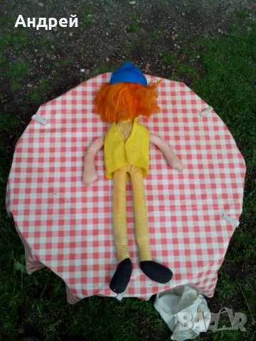 Стара кукла,клоун #2, снимка 3 - Антикварни и старинни предмети - 28580221