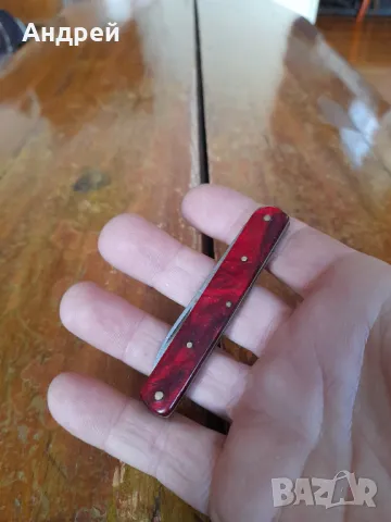 Стар джобен нож,ножче,ножка #87, снимка 2 - Други ценни предмети - 48511230