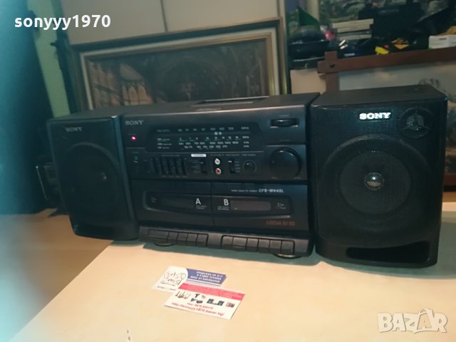 sony cfs-w445l with aux 2305211933, снимка 10 - Аудиосистеми - 32974988