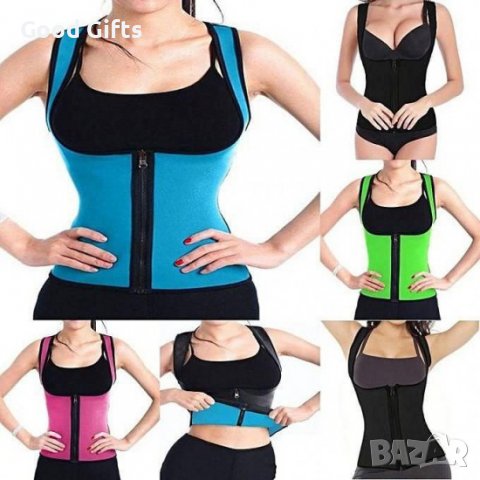 Неопренова жилетка за отслабване Hot Shaping, снимка 4 - Спортна екипировка - 39632040