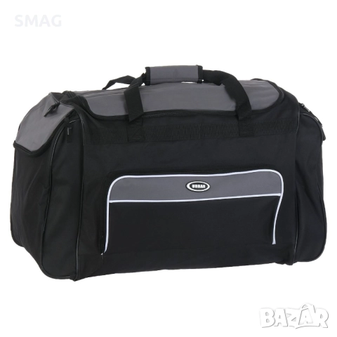 Чанта за пътуване 85L черно и сиво_1157556