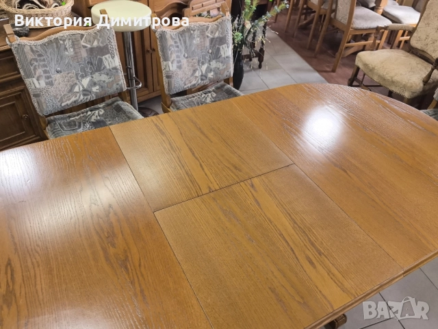 Разтегателна трапезна маса , снимка 11 - Маси - 52837002