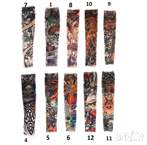 Промоция! Няколко вида татуирани ръкави!, снимка 4 - Други - 14852413