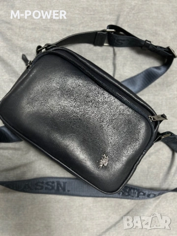 Кожена мъжка чанта Polo