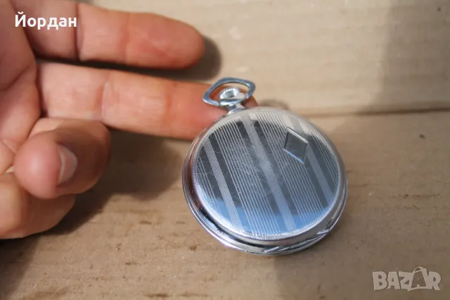 Швейцарски джобен часовник ''Vera'', снимка 4 - Антикварни и старинни предмети - 47451964