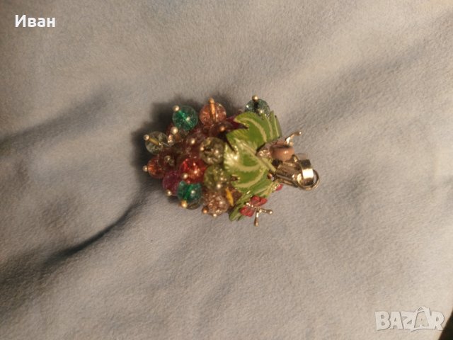 Сребърна висулка  Грозд, снимка 2 - Колиета, медальони, синджири - 35290220