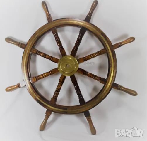 402 Корабен рул,щурвал с месингов ринг.