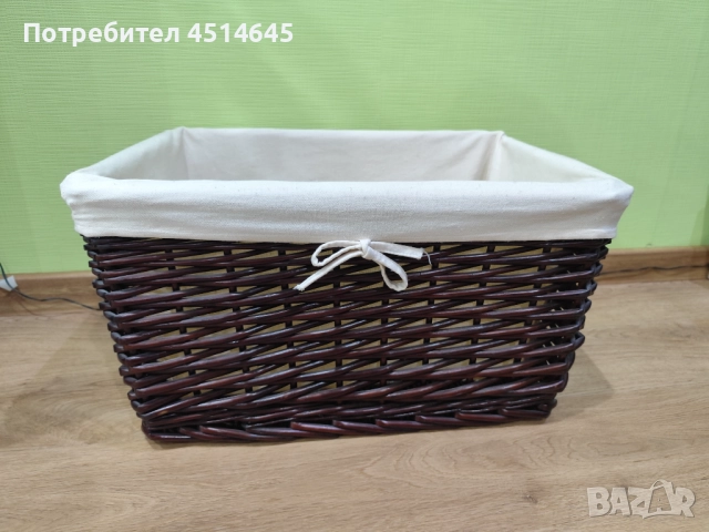 Кош/панер върба 55/38/30 см., снимка 3 - Декорация за дома - 52887228