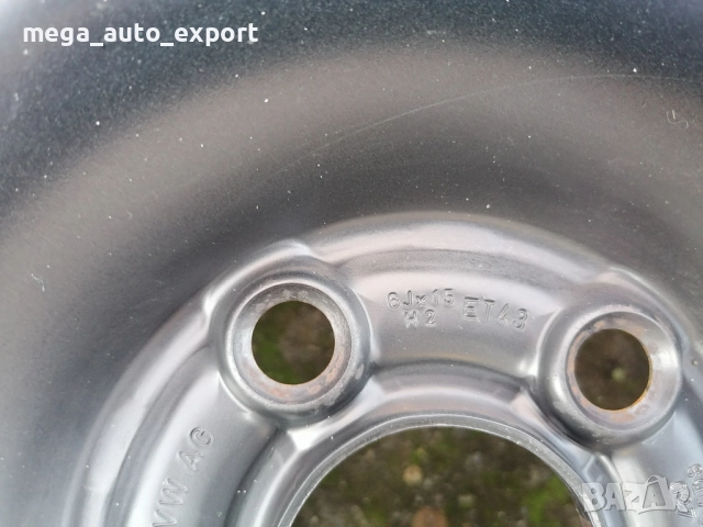 4 бр. джанти 5Х1 100 мм, 15 цола за VW,Audi и др., снимка 6 - Гуми и джанти - 52770872