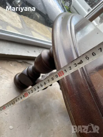 Овална холна маса масивно дърво, снимка 6 - Маси - 50037612