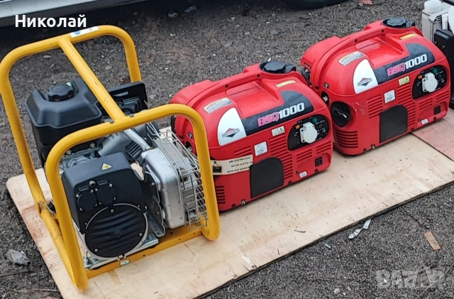Генератори за ток бензинови Briggs & Stratton 3бр. * Чисто  Нови *