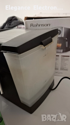 Кафе машина Rohnson Super Crema – работеща, без портфилтър R980. , снимка 4 - Кафемашини - 52794998