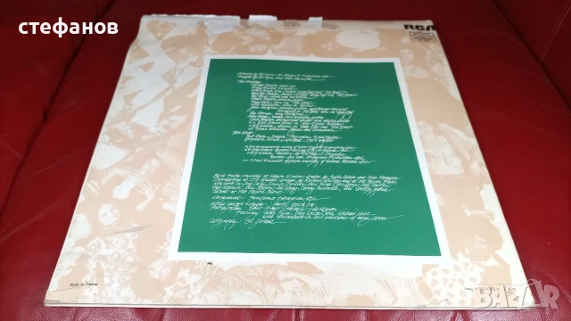 Дългослиреща грамофонна плоча на LOU REED „berlin” 1973, Франция, снимка 2 - Грамофонни плочи - 51096452