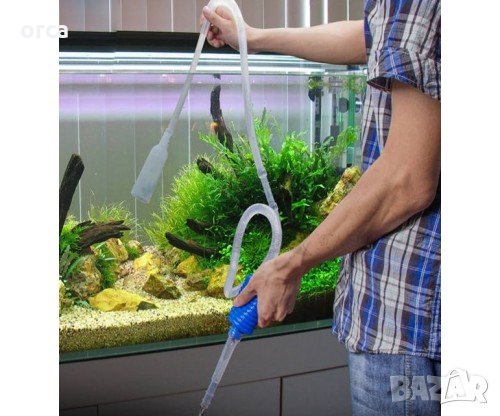 🚿 Ръчна помпа TRANSAQUA – за аквариум, кофа и бидон – 150 см сифон, снимка 3 - Такъми - 35633779