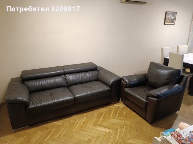 Кожен диван и канапе (естествена кожа), снимка 3 - Дивани и мека мебел - 44905971
