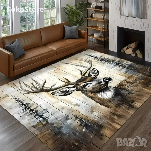 Килимчета с горски животни - различни видове, снимка 6 - Килими - 53508215