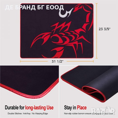 Геймърско бюро ERK-K47-B, снимка 8 - Бюра - 31880359