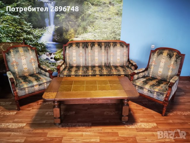 Диван тройка и два фотьойла 