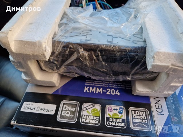 Kenwood kmm 204 авто аудио плеър, снимка 3 - Аудиосистеми - 43551173