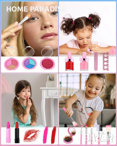 Подаръчен комплект с гримове за деца 3-10 години, снимка 6 - Други - 52454632