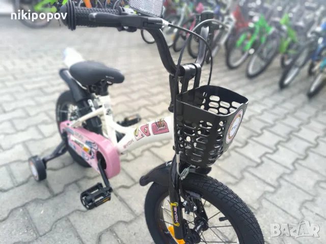 BYOX Велосипед 14" ROBO white, снимка 1