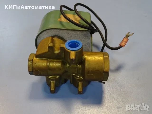 3-пътен ел. магнитен клапан ASCO 8345A2 solenoid valve 16Bar 110VAC G1/4, снимка 6 - Резервни части за машини - 49284357