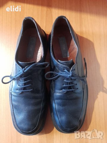 №43 ТСМ черни естествена кожа, снимка 3 - Ежедневни обувки - 32589828