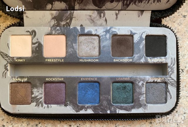 Urban Decay Smoked палитра сенки