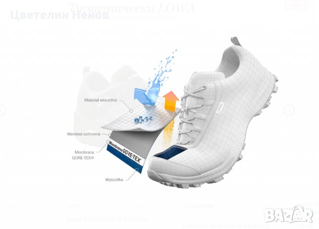 обувки Lowa Taurus GTX® LO  номер 41, снимка 4 - Спортни обувки - 27430172