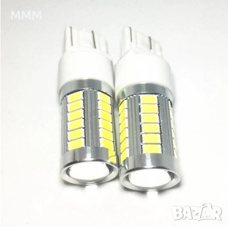 Лед крушки LED Т20 W21W 7440 7443, снимка 5 - Аксесоари и консумативи - 39331199